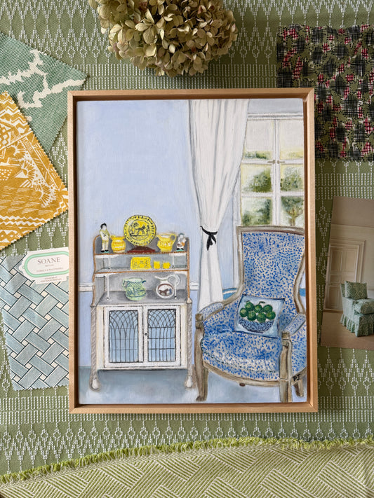 Oak Spring: The Blue Room