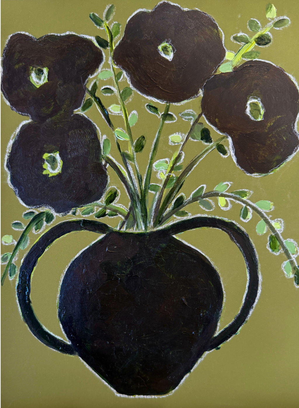 Mini Everything Green I Botanical