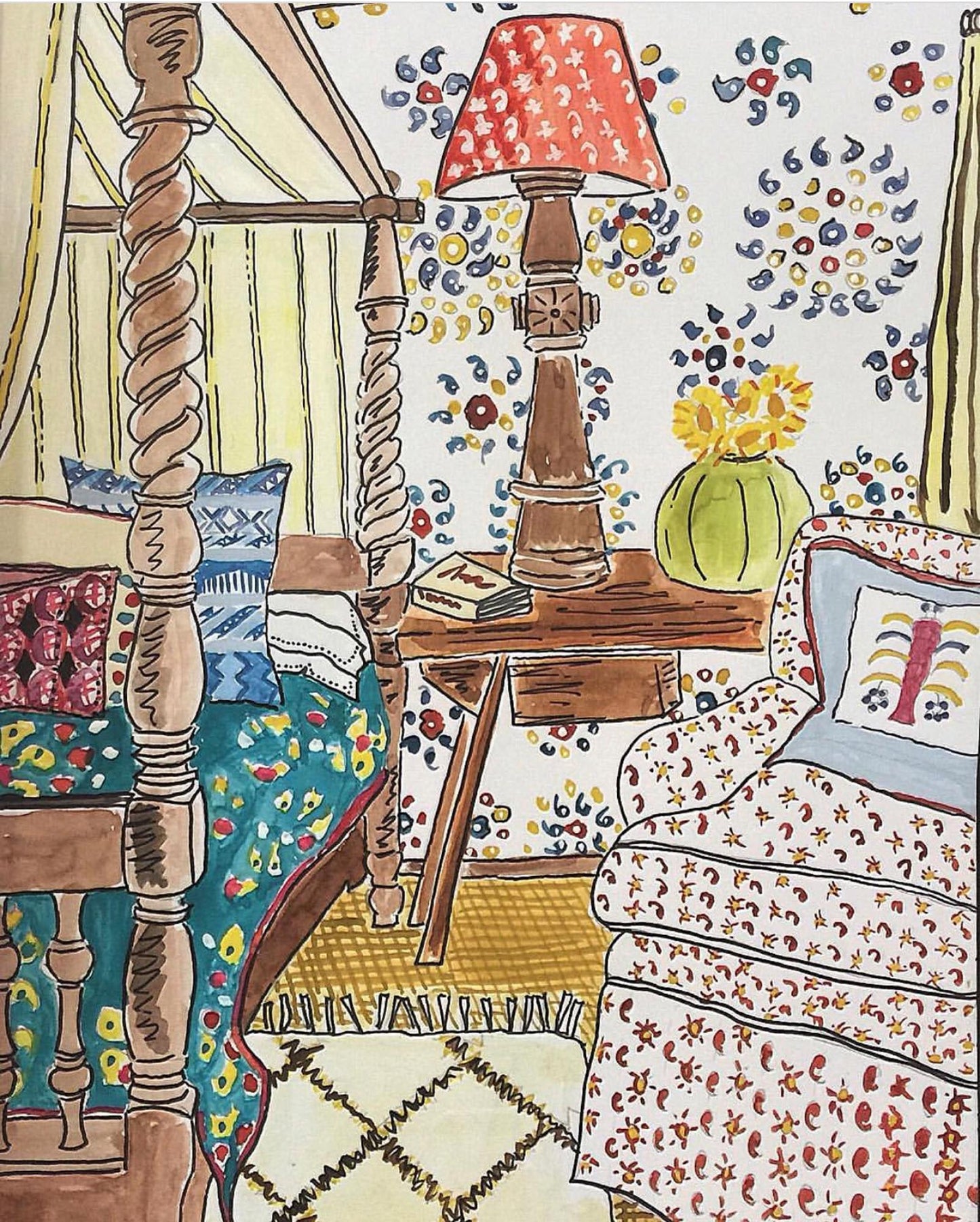 Ode to Kathryn Ireland Sketch